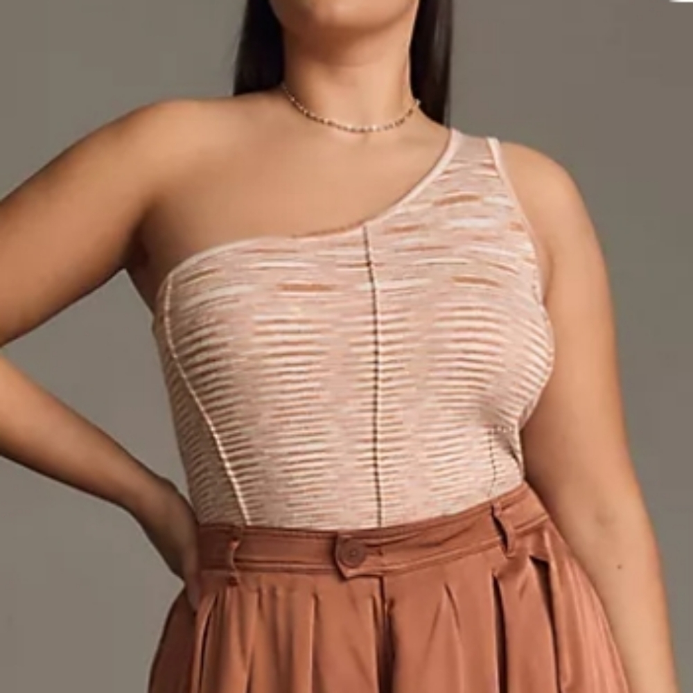 Anthropologie Plus 3X NWT Cropped Knit Top Msmts Included